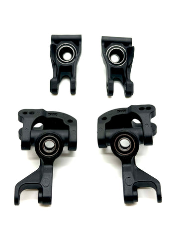 Arrma FURY 2wd - Hub Carriers & Bearings (front rear, steering block vorteks ARA3221