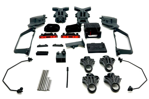 Arrma INFRACTION 4x4 223s BLX - Side Guards Towers Mounts Bulkhead ARA4315V4