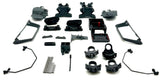 Arrma INFRACTION 4x4 223s BLX - Side Guards Towers Mounts Bulkhead ARA4315V4