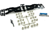 Associated RC10B7D BAG 4 - REAR END ASSEMBLY, arm mount and hingepins ASC90042