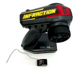 Arrma INFRACTION 4x4 223s BLX - Radio Set Black/Red (Spektrum SLT3 3ch 2.4Ghz, SLR370 ARA4315V4