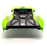 Arrma FURY 2wd - Body Shell (GREEN/Black painted clipless Mega ARA3221