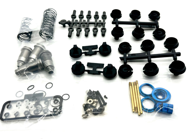 Associated RC10B7D BAG 9 - SHOCKS F&R (dampers pistons shafts w/spring ...