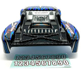 SLASH 4x4 VXL - BODY Shell (Blue Black clipless cover 68386-4