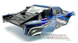 SLASH 4x4 VXL - BODY Shell (Blue Black clipless cover 68386-4