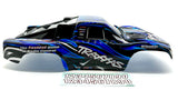 SLASH 4x4 VXL - BODY Shell (Blue Black clipless cover 68386-4