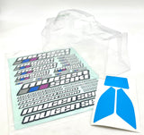 MBX8R Eco CLEAR BODY shell cover (JConcepts S15 Light-weight MUGEN E2032 E2028