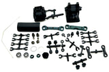 MBX8R FRONT SUSPENSION SET (Sway bulkhead gear box arm mounts bumper MUGEN E2027