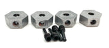 Losi LMT Grave Digger 2.0 HEX HUBS, Aluminum 17mm LOS04028