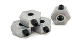 Losi LMT Grave Digger 2.0 HEX HUBS, Aluminum 17mm LOS04028