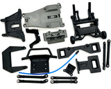 Rustler 2wd BL-2S Bumper, towers, push rods & Wheelie Bar Traxxas 37354-4