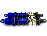 XRT Ultimate SHOCKS (GTX Alum Blue-Anodized REAR, Upgraded 7861 (2) Traxxas 78097-4