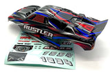 Rustler 2WD BL-2s BODY (RED) cover shell painted clipless 37354-4