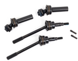 fits SLASH 4x4 raptor, Rustler stampede Hoss Steel DRIVESHAFTS 9051r 9052r 68077-4