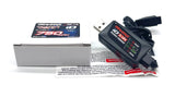 fits TRX-4MT K10 - Battery 2-cell 750mAh lipo & Charger defender 98064-1