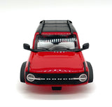 fits TRX-4M BRONCO - BODY shell Cover, red (assembled) 97074-1
