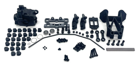 Tekno ET48 2.2 REAR SUSPENSION (Bag D&E) (Sway Bar, Gear box, hinge pin braces, pinsTKR9605