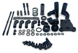 Tekno ET48 2.2 STEERING SET (Bag I) (Bell Crank, servo saver ackerman plate, linkage TKR9605