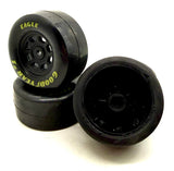 Losi Nascar Grom - Tires (Goodyear #1 Eagle Mounted Tires, Medium (4) LOS-3104T1