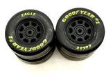 Losi Nascar Grom - Tires (Goodyear #1 Eagle Mounted Tires, Medium (4) LOS-3104T1