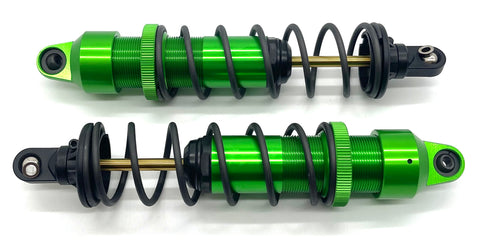 XRT Ultimate SHOCKS (GTX Alum Green-Anodized REAR Upgraded 7861g (2) Traxxas 78097-4
