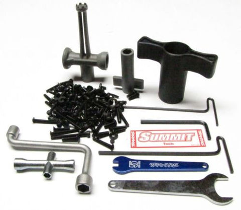 fits Summit SCREWS & TOOLS Set (SCREWS hardware hex Plastic Wrench 56076-4