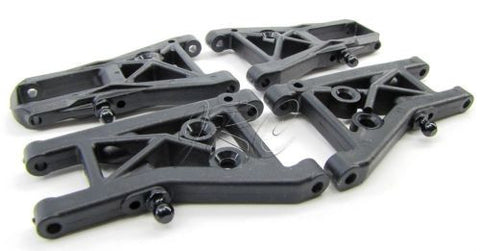 RS4 A-ARMS, front & rear suspension arms 85030 85031 (HPI nitro 3 evo rtr 112619