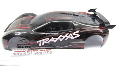 fits XO-1 UPDATED BODY shell BLACK & red (painted cover & decal 64077-3