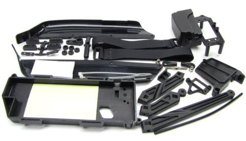 ECO MBX7r SIDE GUARDS, Battery tray, RX Box (#E0412) MBX7rE M-Spec MUGE2016