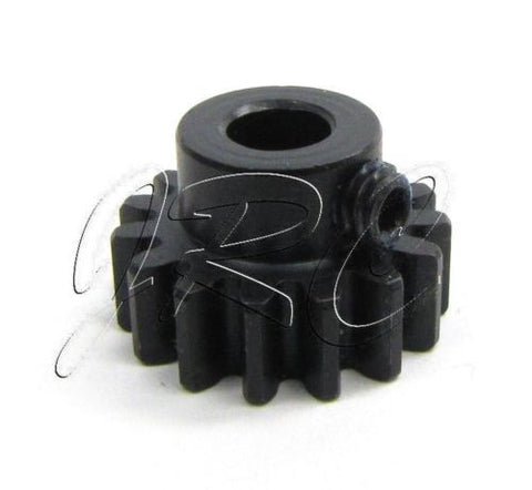 TROPHY Buggy PINION GEAR (5mm shaft size, 1m 15t truggy HPI flux 107016