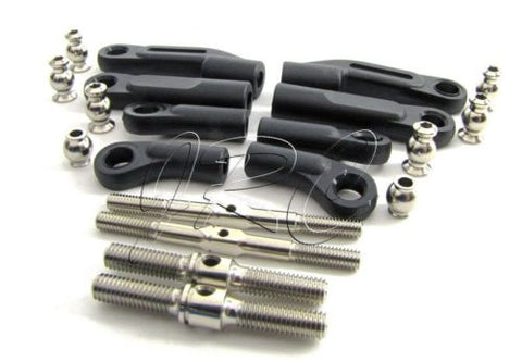 MBX7r TIE RODS (turnbuckles long rear from upper arm camber links steering MUGEN E2015