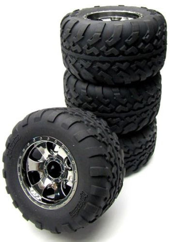 Savage Mini XS TIRES & WHEELS 105282 105280 (Set of 4 Tyres, flux) 115125