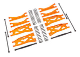 fits X-MAXX WIDEMAXX Kit  A-ARMS (ORANGE Suspension Front Rear springs 7895 77086-4