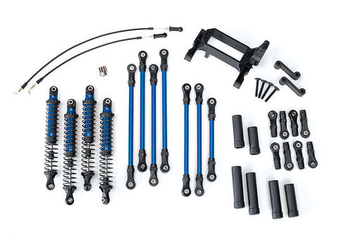 TRX-4 - Long Arm Lift Kit (BLUE TRA8140x) links shocks cables driveshafts Traxxas