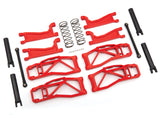 1/10 Wide-MAXX SUSPENSION kit (RED) widemaxx arms toe links 89086-4