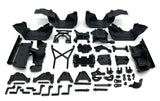 Axial SCX-10 Bronco PLASTIC PARTS, bumpers, sliders, mounts, braces AXI03014