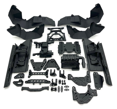 Axial SCX6 Jeep Wrangler PLASTIC PARTS, bumpers, sliders, towers, braces AXI05000