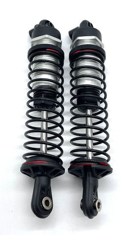 Axial SCX6 Jeep Wrangler REAR SHOCKS dampers, alum body, factory assembled AXI05000
