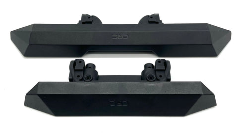 Axial SCX6 Jeep Wrangler BUMPERS, front and rear composite AXI05000