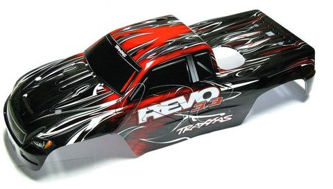 Nitro Revo 3.3 BODY (RED  & Decal, Cover Painted Shell , 53097-3