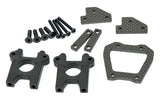 HB Racing E8Tevo3 - MOUNT for center diff, chassis brace carbon set e819 Truggy 204575