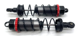 Team Corally ASUGA XTR - Front Shocks (Assembled Dampers, Springs 4mm C-00288