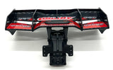 Team Corally ASUGA XTR - WING XL RED (rear spoiler black mount C-00288