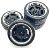 35 Hotrod Truck - TIRES, F/R Tyres WHEELS (4) 9372 9373 93034-4