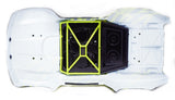 Arrma MOJAVE 6s BLX V2 - Body Shell (BLACK GREEN cover & Interior roll cage ARA7604V2
