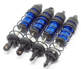 1/10 MAXX SHOCKS (BLUE-Anodized Gt-maxx 8961 dampers springs Traxxas 89076-4