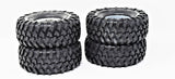 TRX-4 Chevy BLAZER - TIRES & Wheels (8183X S1 4x4 caps  1.9" chrome 82076-4