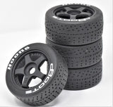 Arrma INFRACTION 6s - TIRES & Wheels (tyres "HOONS" DBoots 5-spoke ARA7615V2