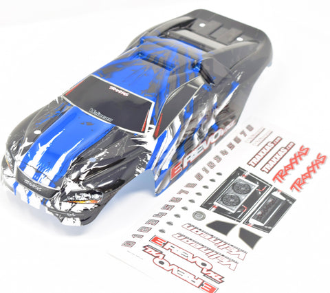 Traxxas E-Revo VXL 1/16 4WD Brushless RTR Monster Truck with TSM, Blue Traxxas E-Revo VXL 1/16 4WD Brushless RTR Monster Truck with TSM, Blue