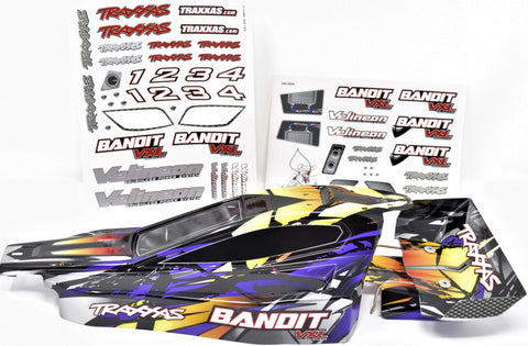 Bandit VXL BODY shell & Wing (PURPLE) painted Shell & decal XL-5 24076-74
